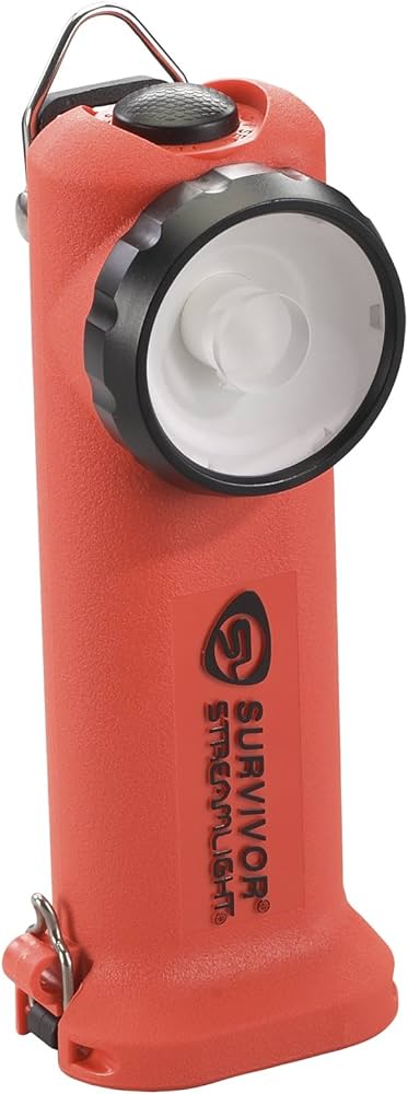 Streamlight, 90540, Survivor - Alkaline Model - Clam - Orange