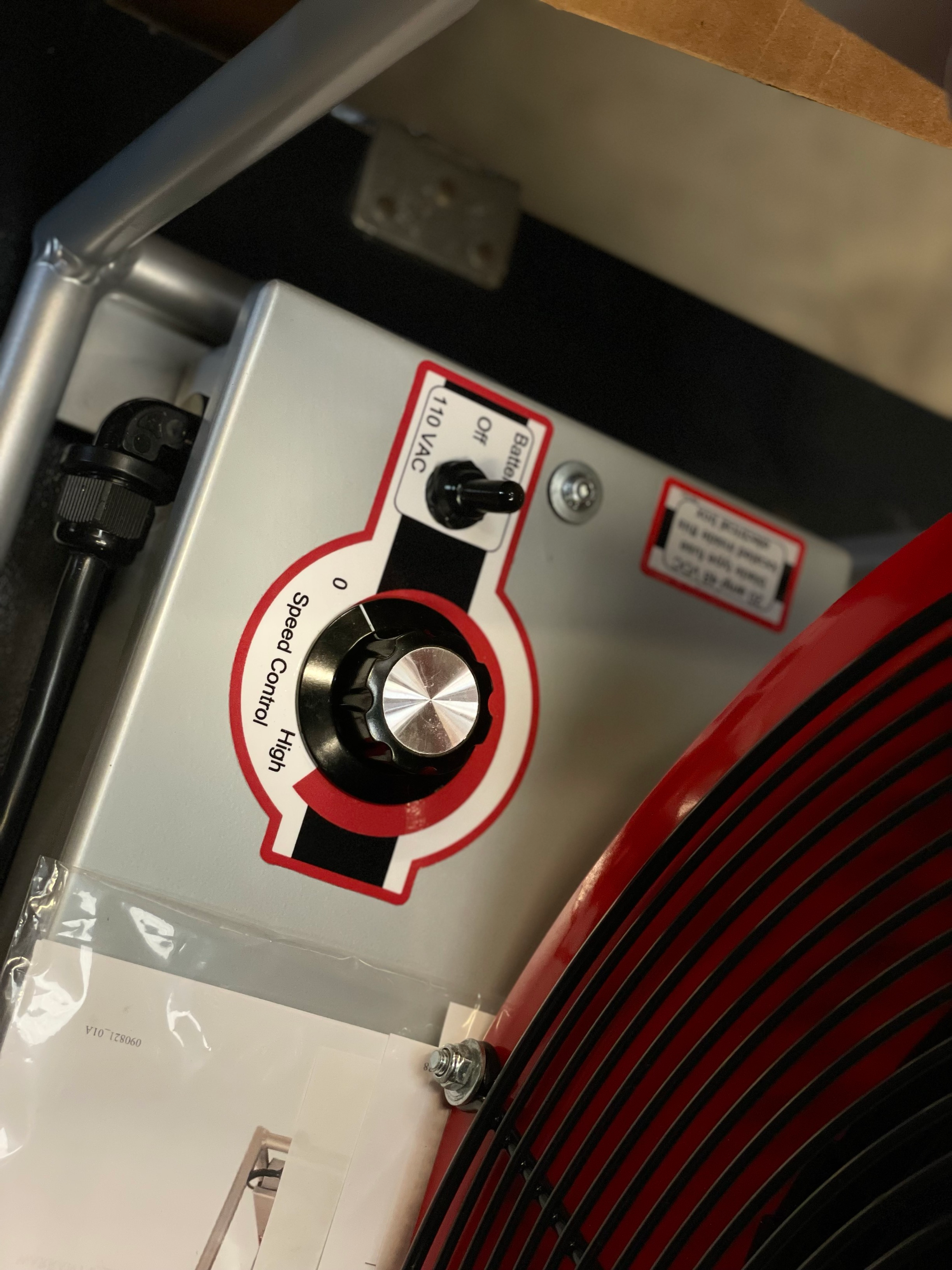 VS-1.2 Tech Series Battery Power Blower w/ folding handle