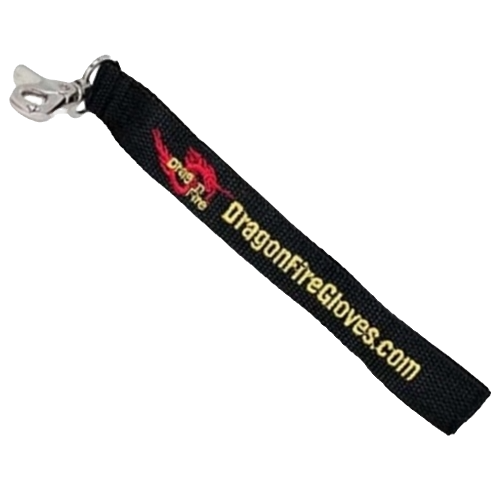 Glove Clips (2-Pack) - Adjustable Firefighter Glove Straps, Heavy Duty Glove Holder With Double Clip For Work & Safety