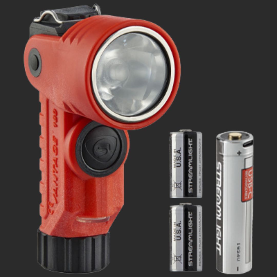 Streamlight, 88901, Vantage 180 X - Includes two CR123A lithium batteries