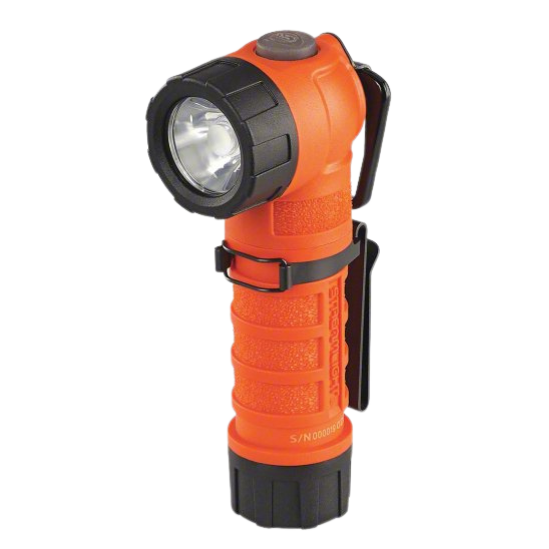 Streamlight, 88838, PolyTac 90 X USB - Includes SL-B26 battery pack & USB cord - Box - Orange