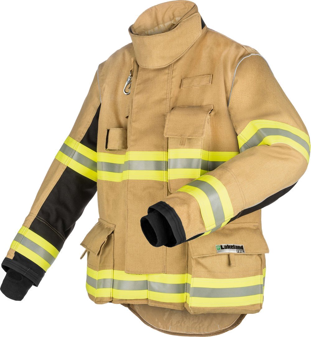 Lakeland Stealth structural turnout coat, three-quarter view