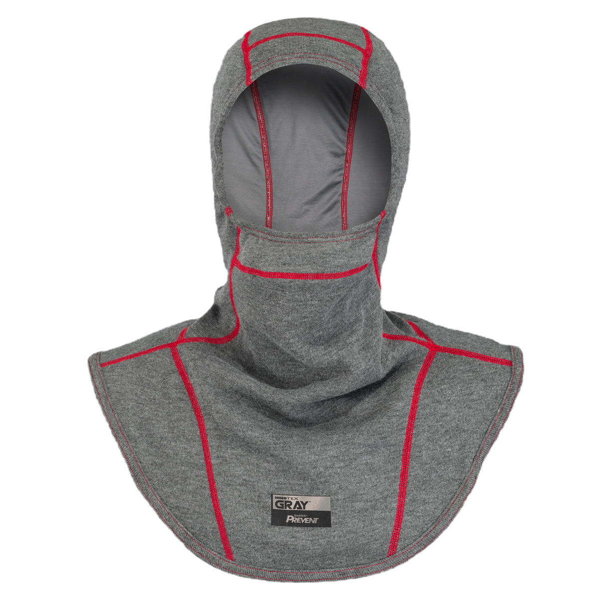 INNOTEX GRAY hood 35, ext layer. 20% Nomex / 80% Lenzing; int. layer.